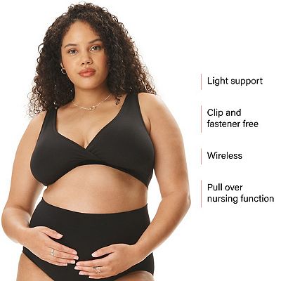 Women's Motherhood® Maternity Wrap Nursing Bra Pack 92016