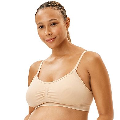 Maternity Motherhood® Seamless Nursing and Pumping Bra with Removable Pads