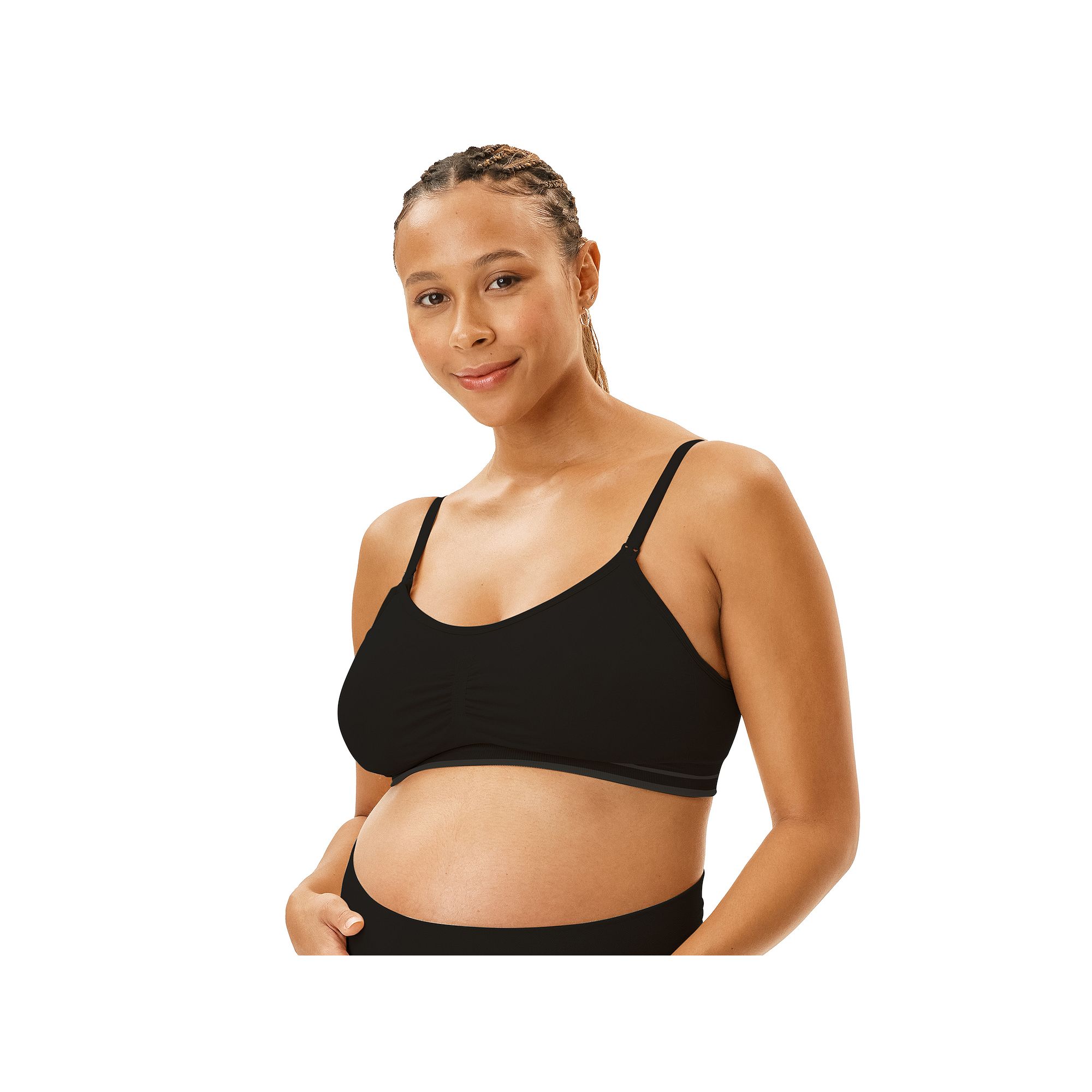Maternity Motherhood® Seamless Nursing and Pumping Bra with Removable Pads