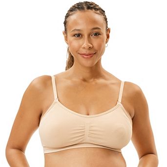 Maternity Motherhood® Seamless Nursing and Pumping Bra with Removable Pads