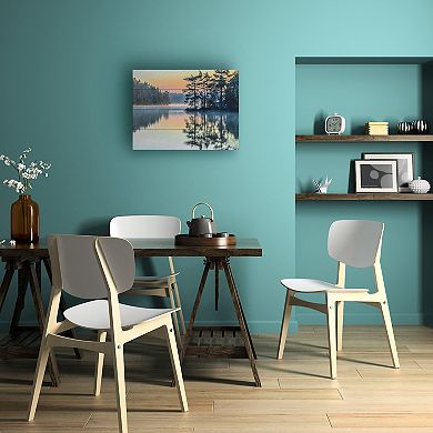 Benny Pettersson 'Before People Wake' Wood Slat Art Wall Decor