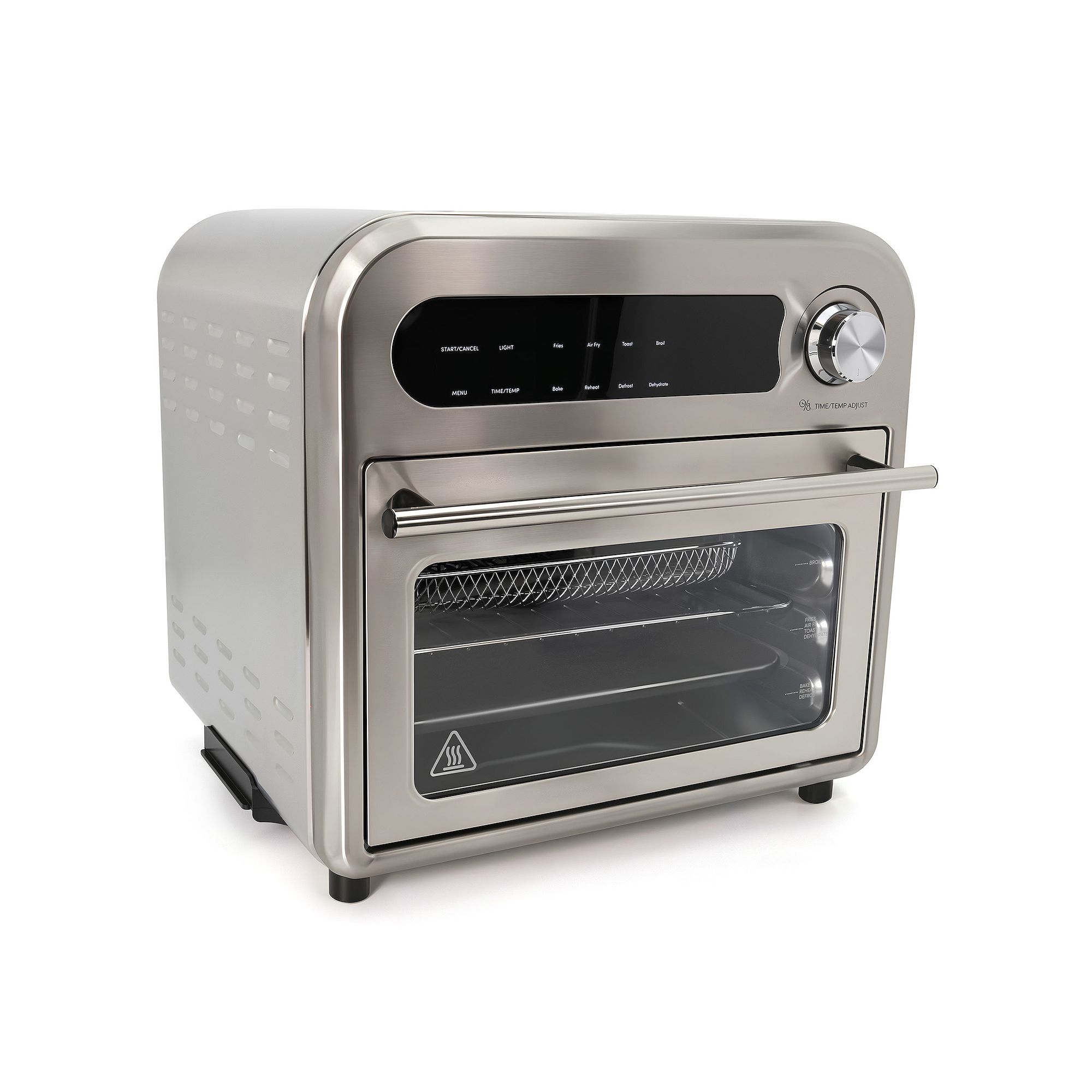 Elite Cuisine Digital Air Fryer Oven, Stainless Steel, Multi None