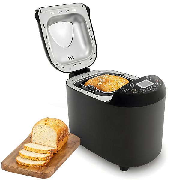 Elite Cuisine Elite Cuisine 2lb Programmable Bread Machine - Black