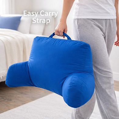 BrylaneHome Oversized Backrest Pillow Design