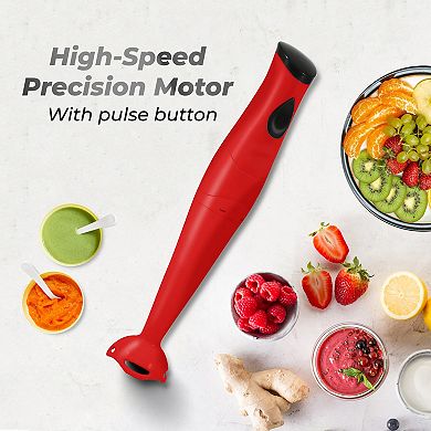 Elite Cuisine Hand Blender with Detachable Wand