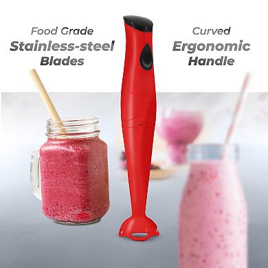 Elite Cuisine Hand Blender with Detachable Wand