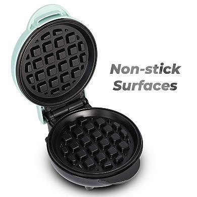 Elite Cuisine Mini Nonstick Waffle Snack Maker