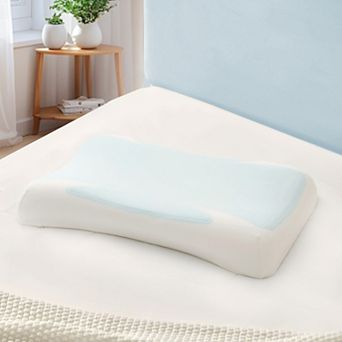 Unikome Cooling Gel Pillows Memory Foam Bed Pillow With Two-sided Reversible Design