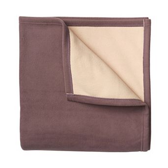 BrylaneHome BH Studio Reversible Fleece Blanket