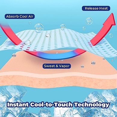 Unikome Lightweight Down Alternative Oversize Blanket, Reversible Cooling Blanket