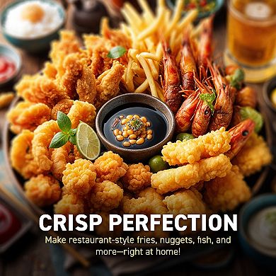 Elite Cuisine 1.6 quart Deep Fryer Stainless Steel