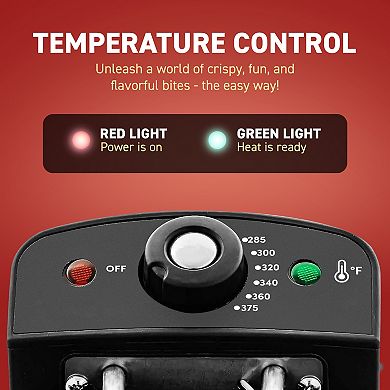 Elite Cuisine 1.6 quart Deep Fryer Stainless Steel