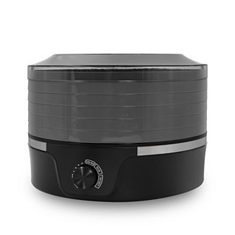 Elite Cuisine Food Dehydrator with Adjustable Temperature Dial and 5 Trays