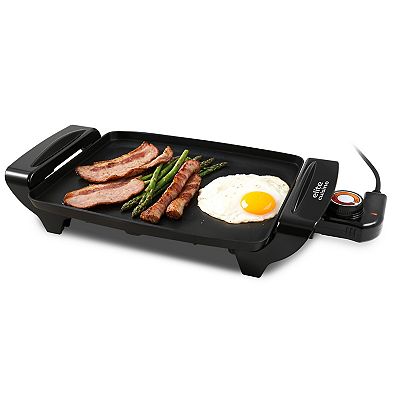 Elite Cuisine Personal Compact Nonstick Griddle 89.25 Sq In.