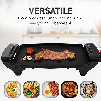 Elite Cuisine Personal Compact Nonstick Griddle 89.25 Sq In.