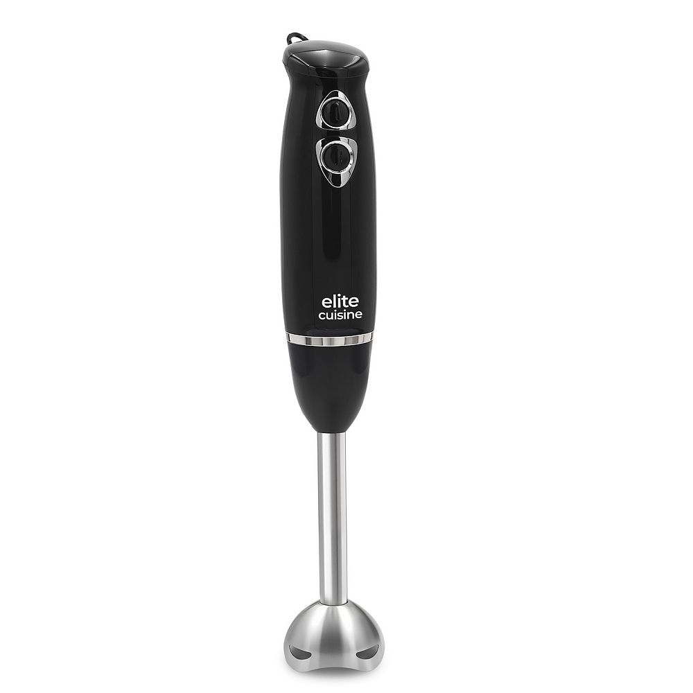 Elite Cuisine 2-speed 500W Hand Blender with Detachable Wand