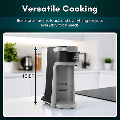 Elite Cuisine Rapid Brew Technology 2-in-1 Capsule Coffee Maker