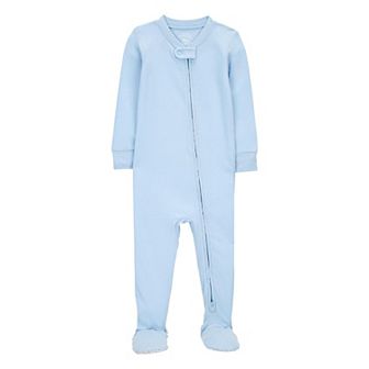 Baby Boy Carter's Zip-Up PurelySoft 1 pc Footed Pajamas
