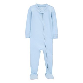 Baby Boy Carter's Zip-Up PurelySoft 1 pc Footed Pajamas