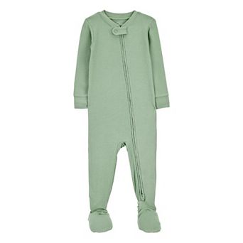Baby Carter's Zip-Up PurelySoft 1 pc Footed Pajamas