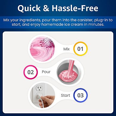 Elite Cuisine 4Qt. Old Fashioned Pine Bucket Electric Ice Cream Maker