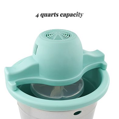 Elite Cuisine 4-qt. Old Fashioned Electric Ice Cream Maker