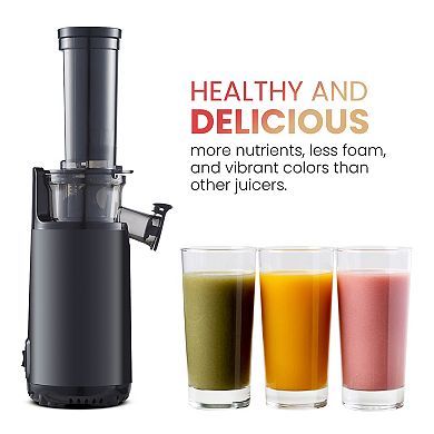 Elite Cuisine Compact Masticating Cold Press Slow Juicer