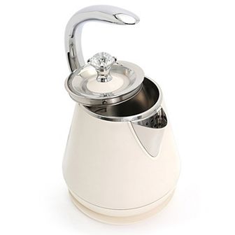 Elite Cuisine 1.25-qt Cool-Touch Stainless Steel Electric Kettle