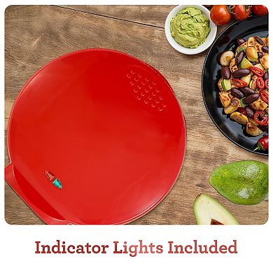Elite Cuisine 11-in. Quesadilla Maker