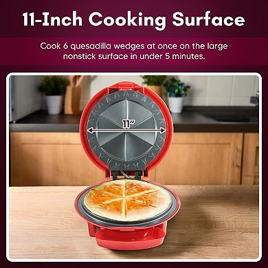 Elite Cuisine 11-in. Quesadilla Maker