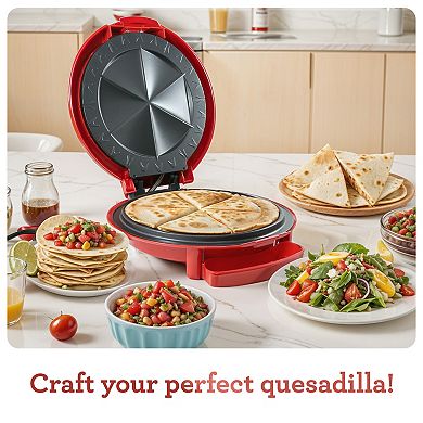 Elite Cuisine 11-in. Quesadilla Maker