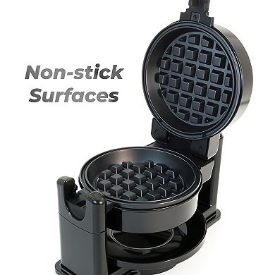 Elite Cuisine Flip Belgian 1.25-in. Waffle Maker