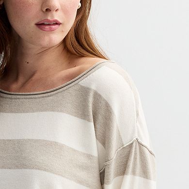 Juniors' SO® Soft Boatneck Top