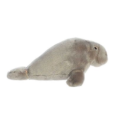 Aurora Small Grey Eco Nation Eco Softies 8" Manatee Eco-friendly Stuffed Animal