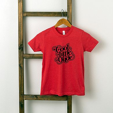 Cool Little Dude Youth Short Sleeve Graphic Tee