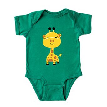 Giraffe Colorful Baby Bodysuit