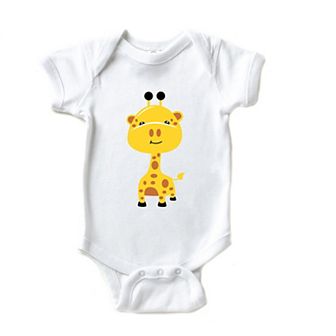 Giraffe Colorful Baby Bodysuit