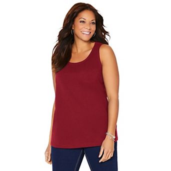 Catherines Women's Plus Size Petite Suprema Tank