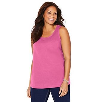 Catherines Women's Plus Size Petite Suprema Tank
