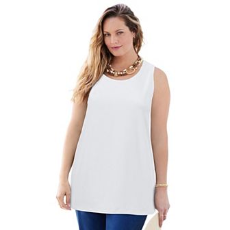 Catherines Women's Plus Size Petite Suprema Tank