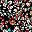 Black Multi Ditsy