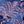 Blue Stencil Leaf