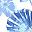 French Blue Seashell