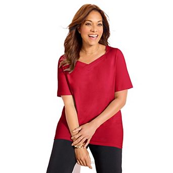 Catherines Women's Plus Size Suprema Sweetheart Tee