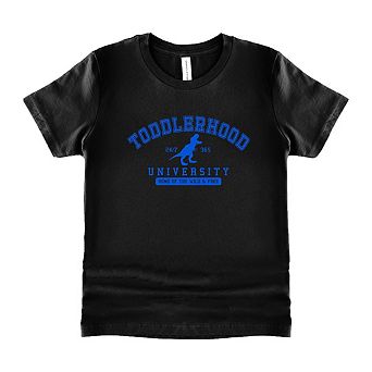 Toddlerhood University Toddler Short Sleeve Graphic Tee