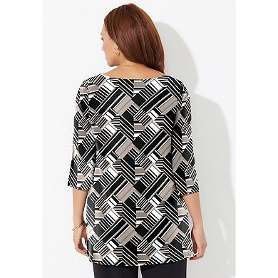 Catherines Women's Plus Size Anywear Tunic