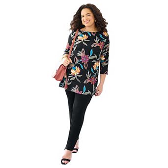Catherines Women's Plus Size Anywear Tunic