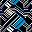 Deep Teal Geo