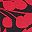 Red Black Floral