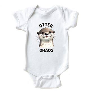Otter Chaos Baby Bodysuit